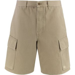 Burberry, Heren, Korte broeken, Beige, Maat: L
