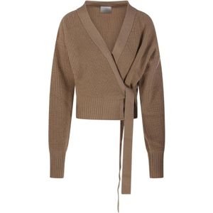 Allude, Dames, Truien, Beige, Maat: XS