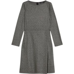 Getailleerde jersey jurk van viscosemix, model 'BALOCCO'