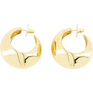 Isabel Marant - Oorbellen - Geel - Messing - Stud Sluiting