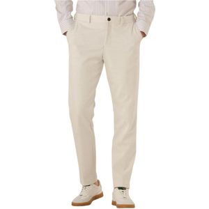 Selected Homme, Heren, Broeken, Beige, Maat: XL Jersey,