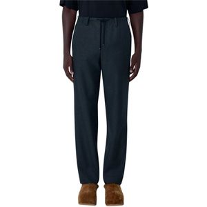 Dries Van Noten, Heren, Broeken, Grijs, Maat: XS Wol,