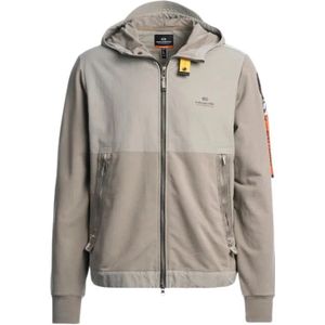 Parajumpers, Heren, Jassen, Grijs, Maat: M Katoen,