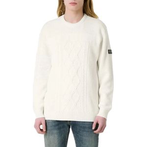 Iceberg, Dames, Truien, Wit, Maat: L Katoen,