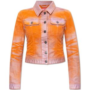 Diesel, Dames, Jassen, Veelkleurig, Maat: L Katoen,