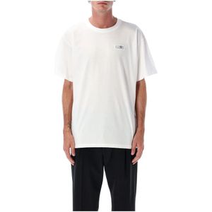MM6 Maison Margiela, Heren, Tops, Wit, Maat: M Katoen,