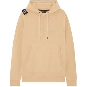 Ma.strum, Heren, Sweatshirts & Hoodies, Beige, Maat: S Katoen,