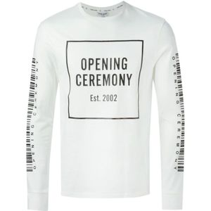 Opening Ceremony, Heren, Tops, Wit, Maat: M
