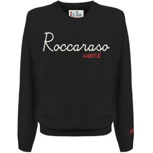 MC2 Saint Barth, Heren, Truien, Zwart, Maat: S Wol,