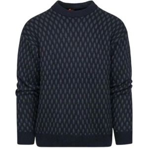 Hugo, Heren, Truien, Blauw, Maat: S Wol,