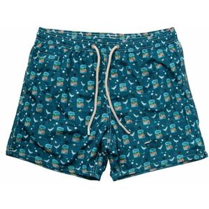 MC2 Saint Barth, Heren, Badkleding, Groen, Maat: 2XL