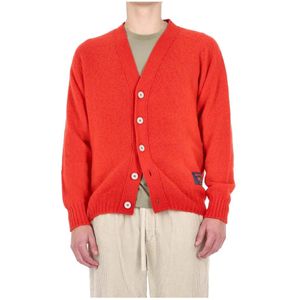 Howlin', Heren, Truien, Rood, Maat: L Wol,