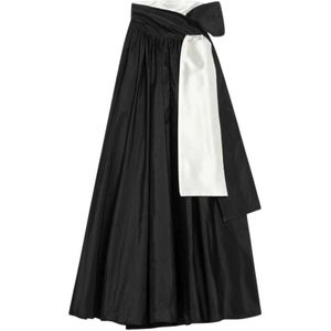 Max Mara, Dames, Rokken, Zwart, Maat: 2XS