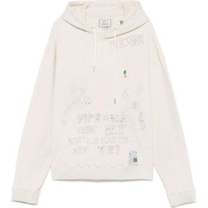 Mihara Yasuhiro, Heren, Sweatshirts & Hoodies, Wit, Maat: L
