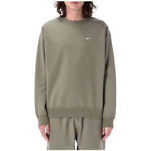 Nike, Heren, Sweatshirts & Hoodies, Grijs, Maat: XL Katoen,