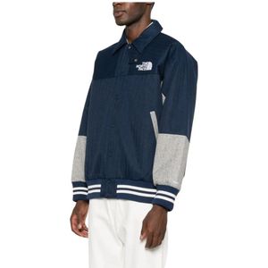 The North Face, Heren, Jassen, Blauw, Maat: XL Poliester,