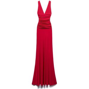 Aniye By, Dames, Jurken, Rood, Maat: S Polyamide,