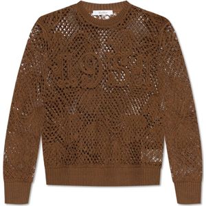 Max Mara, Dames, Truien, Bruin, Maat: S Katoen,