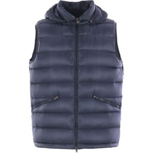 Herno, Heren, Jassen, Blauw, Maat: M Polyamide,