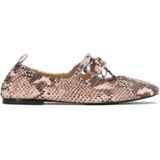 Kazar Studio - Ballerina's - Roze - Leer