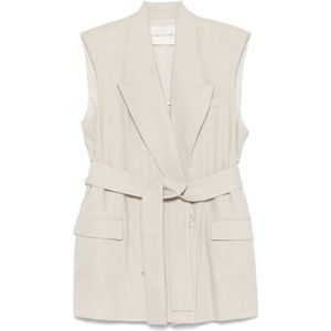 Camilla AND Marc, Dames, Jassen, Grijs, Maat: 2XS Leer,