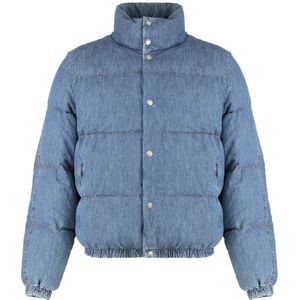 Dolce & Gabbana, Heren, Jassen, Blauw, Maat: M Denim,