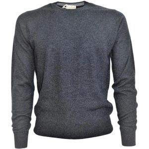 Cashmere Company, Heren, Truien, Grijs, Maat: 3XL Jersey,