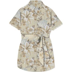 MC2 Saint Barth, Dames, Blouses & Shirts, Veelkleurig, Maat: S Linnen,