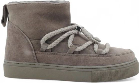 Inuikii - Sneeuwlaarzen Klassiek Laag - Grijs - Suède