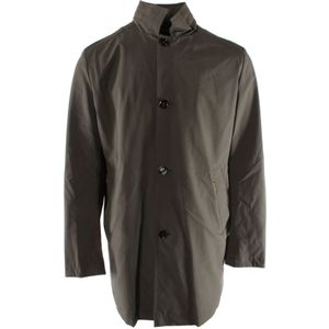 Moorer, Heren, Jassen, Grijs, Maat: M Poliester,