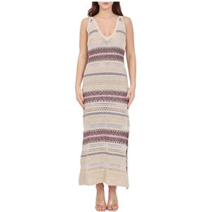 Akep, Dames, Jurken, Veelkleurig, Maat: S