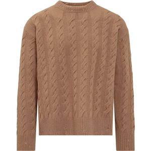 Laneus, Heren, Truien, Bruin, Maat: L