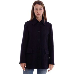 Aspesi, Dames, Jassen, Zwart, Maat: S Wol,