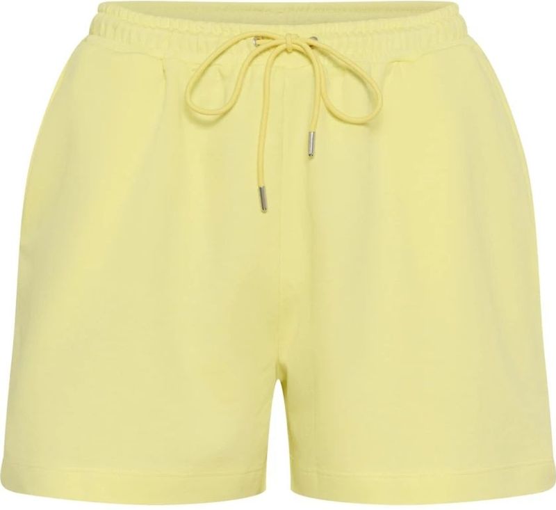 Saint Tropez, Dames, Korte broeken, Geel, Maat: L Katoen,