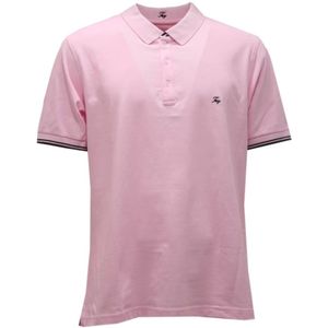 Fay, Heren, Tops, Roze, Maat: 2XL Katoen,