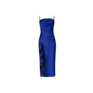 Versace Mouwloze jurk , Blue , Dames , Maat: S