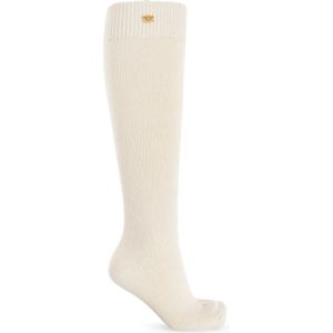 Ganni, Dames, Ondergoed, Beige, Maat: ONE Size Wol,