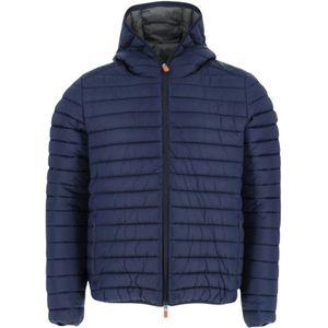 Save The Duck, Heren, Jassen, Blauw, Maat: 4XL Nylon,