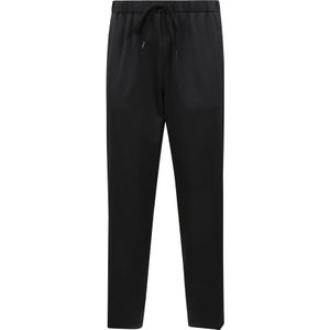 MM6 Maison Margiela, Heren, Broeken, Zwart, Maat: M Wol,