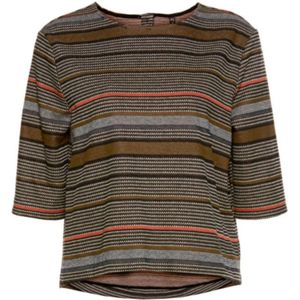 Manila Grace, Dames, Blouses & Shirts, Veelkleurig, Maat: M