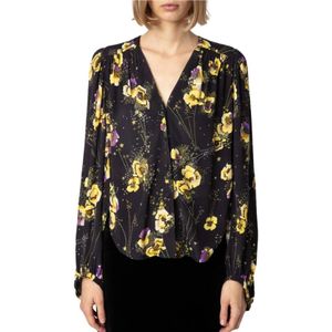 Zadig & Voltaire, Dames, Blouses & Shirts, Veelkleurig, Maat: M