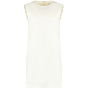 Max Mara, Dames, Jurken, Wit, Maat: XS Wol,