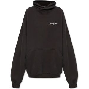 Balenciaga - Sweatshirt - Zwart - Katoen