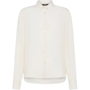 Seventy - Blouse - Wit - Crepe Zijden