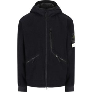 Stone Island, Heren, Jassen, Blauw, Maat: L