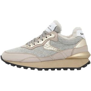 Voile Blanche - Qwark Hype Fur - Sneakers - Grijs - Textiel
