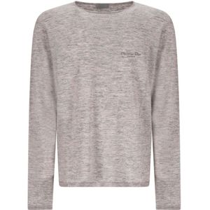 Dior, Heren, Tops, Bruin, Maat: L Jersey,