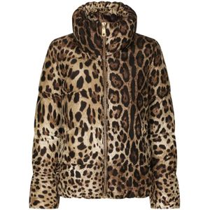 Dolce & Gabbana, Dames, Jassen, Bruin, Maat: XS