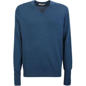 Ballantyne, Heren, Truien, Blauw, Maat: XL Kasjmier,