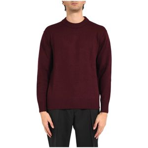 Paolo Pecora, Heren, Truien, Paars, Maat: XL Wol,